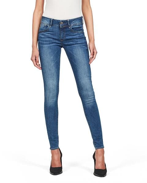 G-Star Raw Lynn Mid Skinny Jeans (Dame)