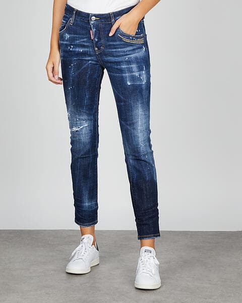 Dsquared2 Cool Girl Cropped Jeans (Dame)