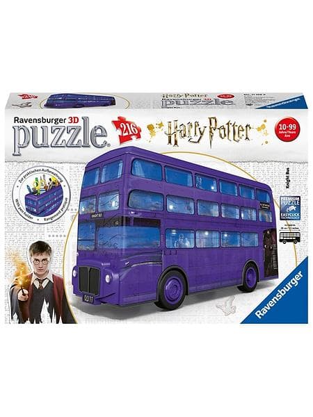 Ravensburger 3D Night Bus Harry Potter 216 Bitar