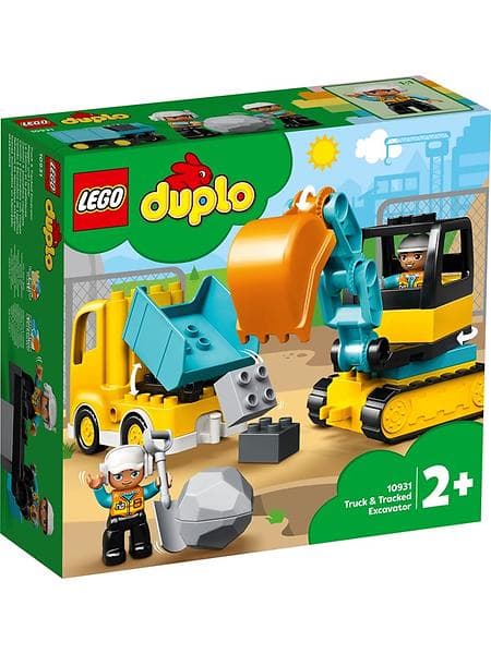 LEGO Duplo 10931 Lastbil Og Gravemaskine På Larvefødder