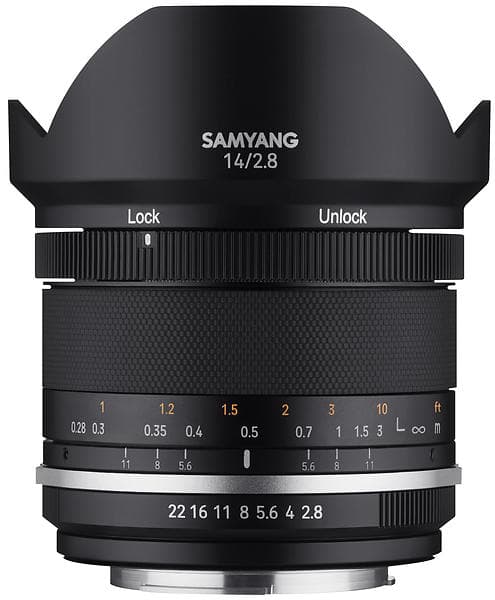 Samyang MF 14/2.8 MK2 for Canon