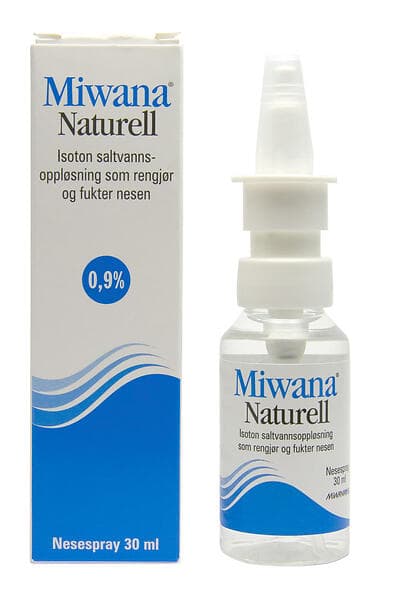 Miwana Naturell Nasal Spray 0.9% 30ml