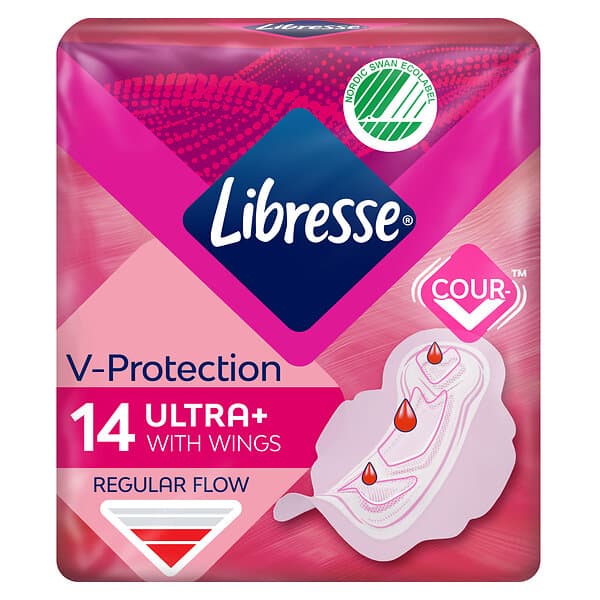 Libresse Ultra Thin Normal Wings (14-pack)