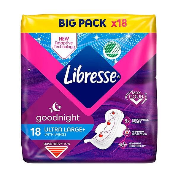 Libresse Goodnight Ultra Maxi Wings Duo (20-pack)