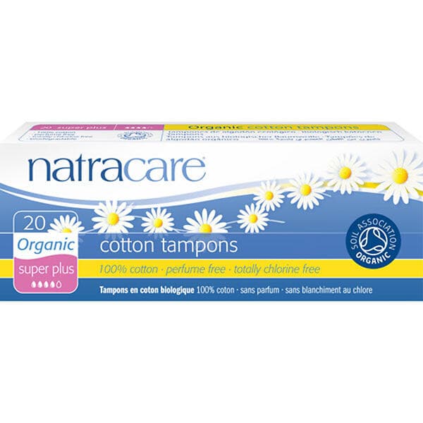 Natracare Super Plus Tampons (20-pack)