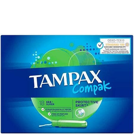 Tampax Compak Super (18-pack)