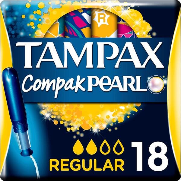 Tampax Compak Pearl Regular (18-pack)