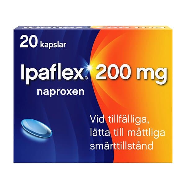 Ipaflex 200mg 20 Capsules