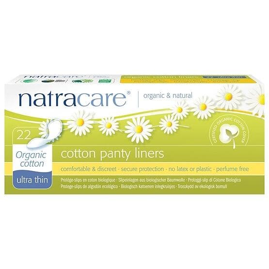 Natracare Ultra Thin Panty Liners (22-pack)