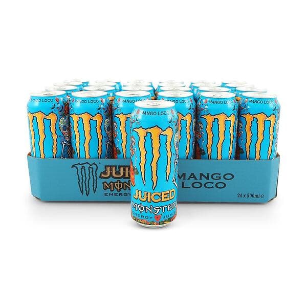 Monster Energy Mango Loco Kan 0,5l 24-pack