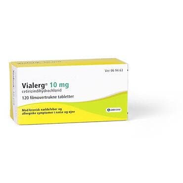 Vialerg Cetirizindihydroklorid 10mg 120 Tablets