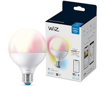 WiZ Smart LED Colors G95 1055lm 2200-6500K E27 11W