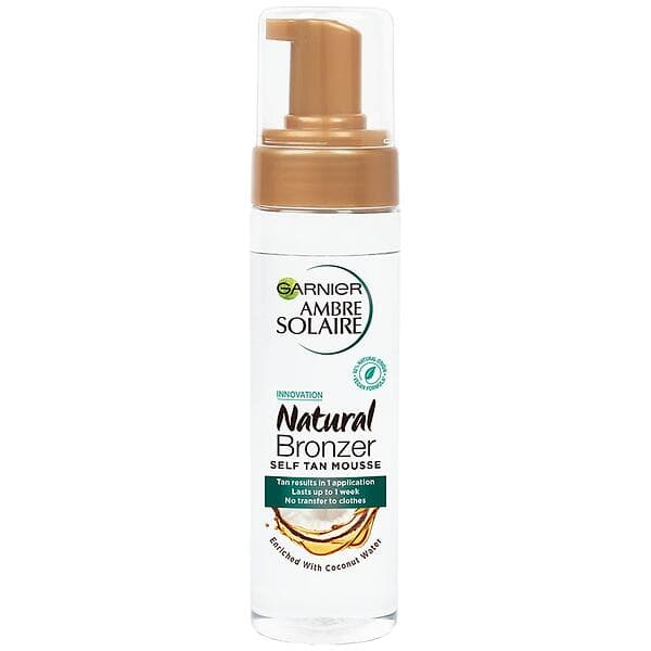 Garnier Ambre Solaire Natural Bronzer Self Tan Mousse 200ml