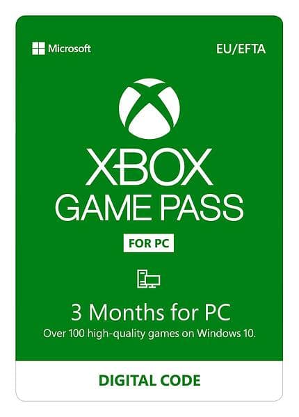 Microsoft Xbox Game Pass 3 Months Card for PC