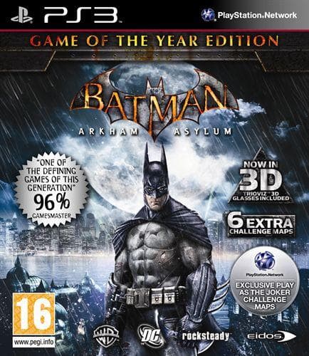 Batman: Arkham Asylum - Game of the Year Edition (PS3)