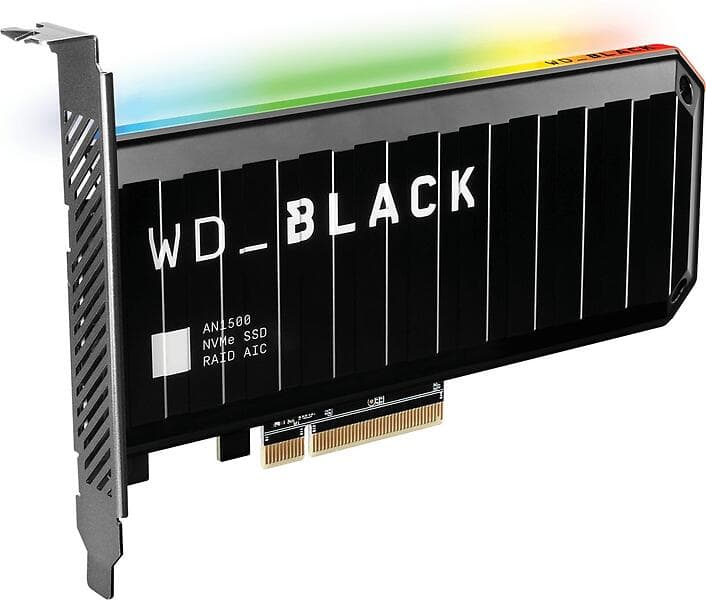 WD BLACK AN1500 NVMe SSD Add-in-Card 1TB