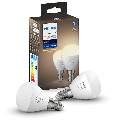 Philips Hue White E14 P45 2700K 470lm 5.7W (2-pack)