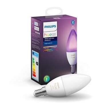 Philips Hue White And Color LED E14 B39 2000K-6500K +16 million colors 470lm 4W