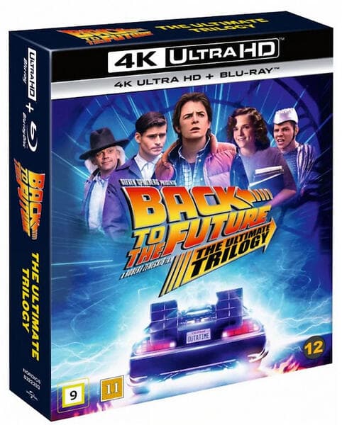 Back to the Future: The Ultimate Trilogy (UHD+BD) (Sverige (SE))