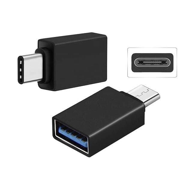 NÖRDIC USB C - USB A 3.0 M-F Adapter