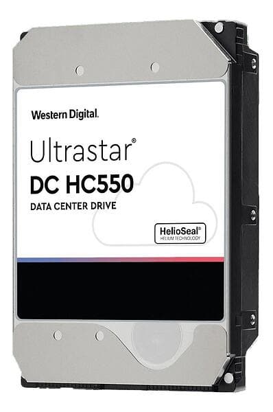 WD Ultrastar DC HC550 WUH721816ALE6L4 512MB 16TB