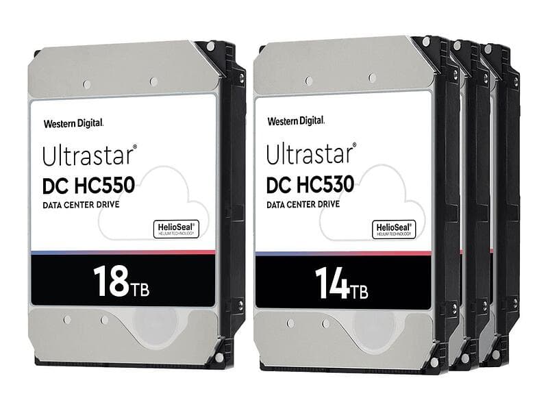 WD Ultrastar DC HC550 WUH721816AL5201 512MB 16TB