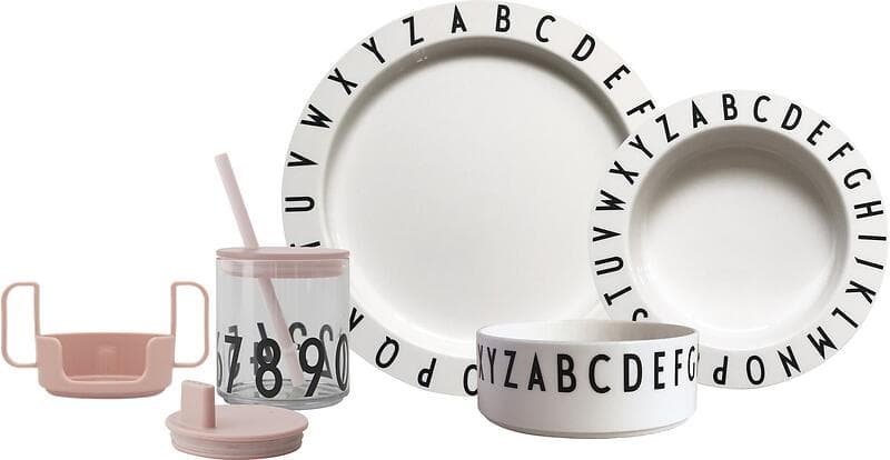 Design Letters Eat & Learn Barnservis 4-delar Set