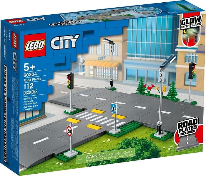 LEGO City 60304 Vejplader