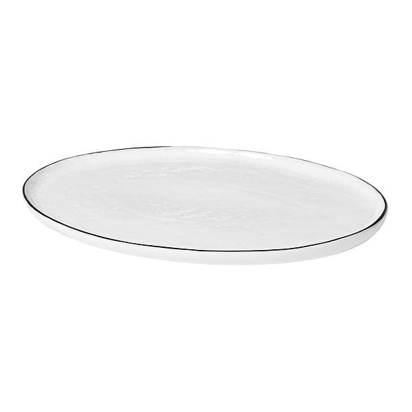 Broste Copenhagen Salt Oval Tallerken 20x30cm