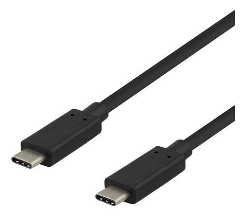 Deltaco 3A USB C - USB C 3.1 0.5m