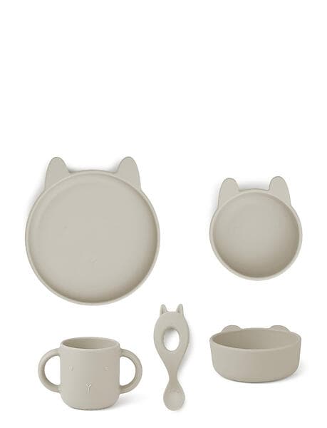 Liewood Vivi Rabbit Silicone Barnservis 4-delar Set