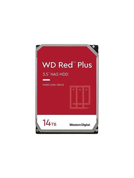 WD Red Plus NAS WD140EFGX 512MB 14TB