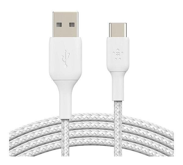 Belkin Boost Charge Braided 2.4A USB A - USB C 2.0 1m