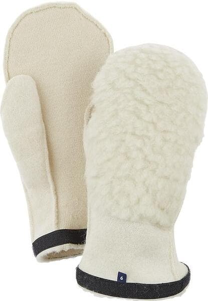 Hestra Heli Ski Wool Liner Mitten (Unisex)