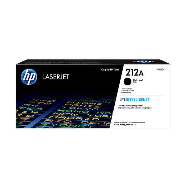 HP 212A (Sort)