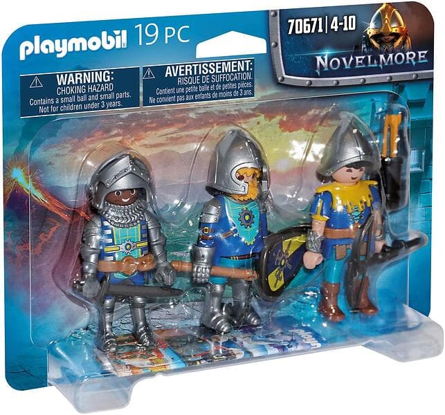 Playmobil Novelmore 70671 3er sæt Novelmore Ryttere