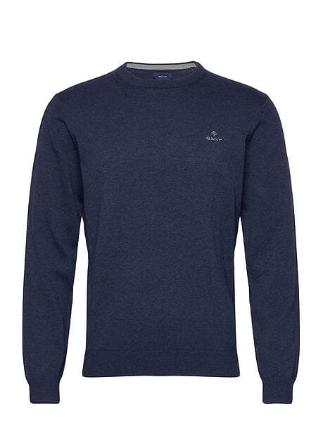 Gant Classic Cotton Crew Neck Sweater (Herre)