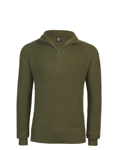 Brandit Marine Pullover Troyer Sweater (Herre)