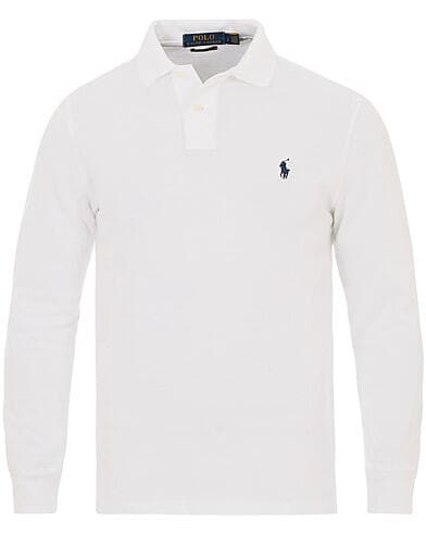 Ralph Lauren Custom Slim Fit Long Sleeved Polo Shirt (Herre)