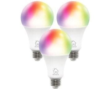 Deltaco SH-LE27RGB 810lm E27 9W 3-pack (Dimmable)