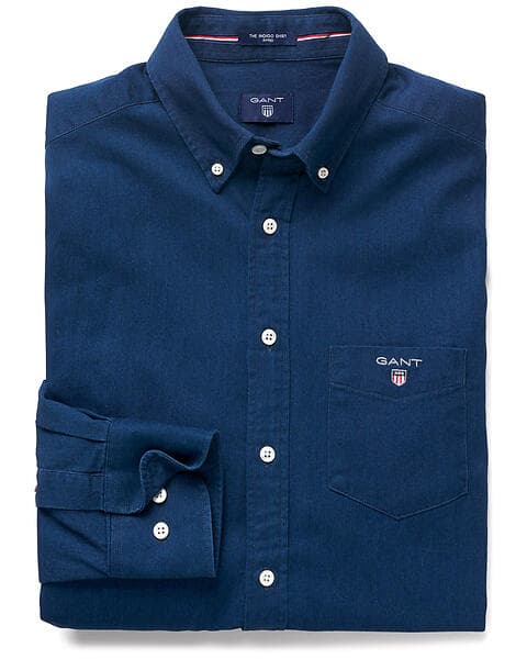 Gant Indigo Slim Fit Shirt (Herre)