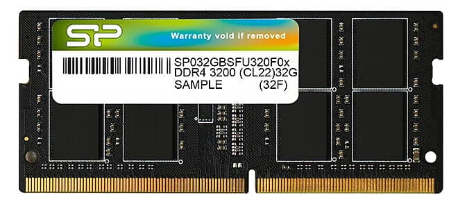 Silicon Power SO-DIMM DDR4 3200MHz 8GB (SP008GBSFU320X02)