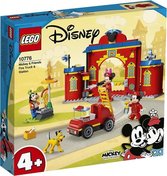 LEGO Disney 10776 Mickey Og Venners Brandstation Og Brandbil