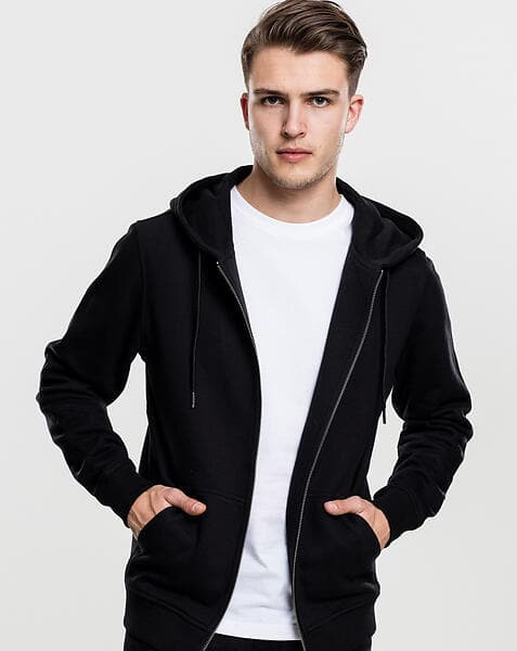 Urban Classics Basic FZ Hoodie (Herre)