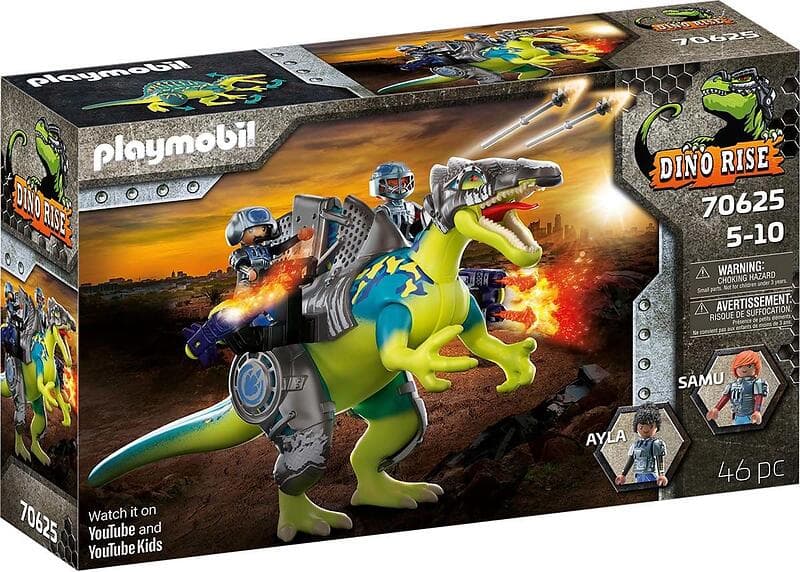 Playmobil Dinos Rise 70625 Spinosaurus Dobbelt forsvarsstyrke