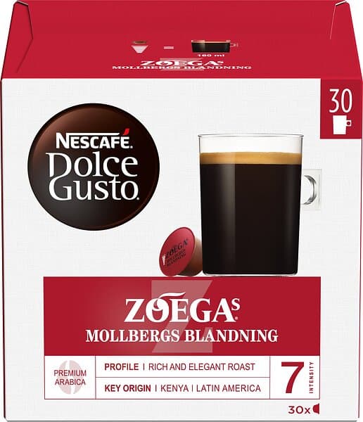 Nescafé Dolce Gusto Zoegas Mollbergs 30 (capsules)