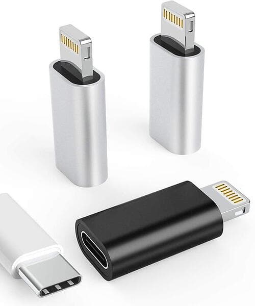 NÖRDIC USB C - Lightning F-M Adapter