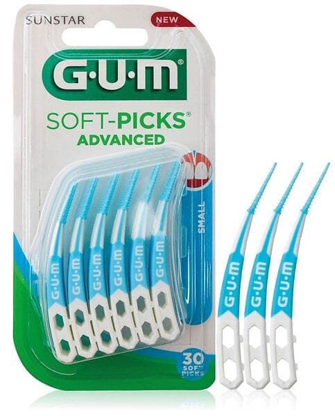 GUM Soft-Picks Advanced Small 30-pack (Mellanrumsborstar)