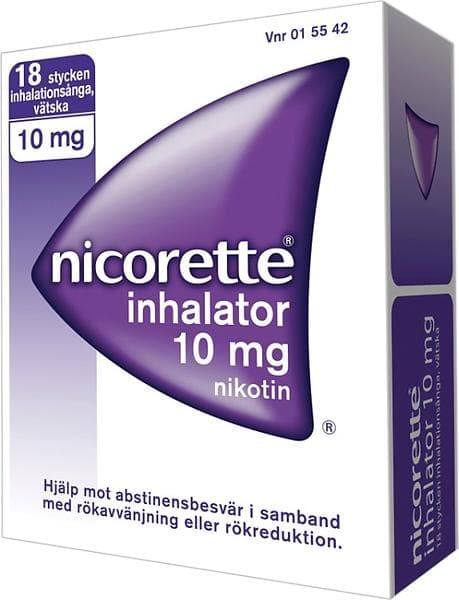 Nicorette Inhalator 10mg 18stk