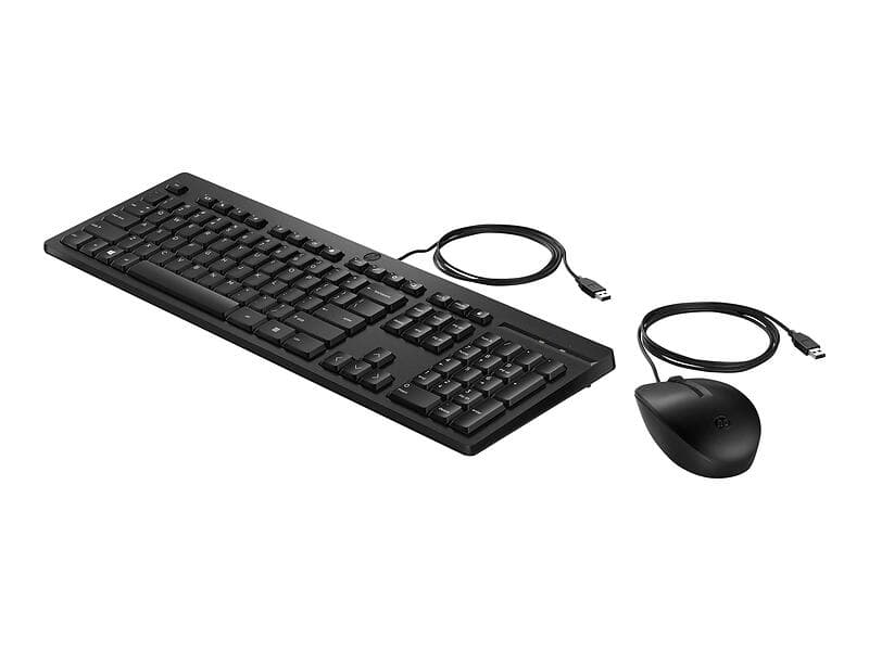 HP 225 Wired Mouse and Keyboard (Nordic)